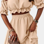 Katja | Conjunto de 2 piezas Off-Shoulder Alba Madrid