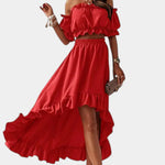 Katja | Conjunto de 2 piezas Off-Shoulder Alba Madrid