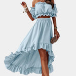 Katja | Conjunto de 2 piezas Off-Shoulder Alba Madrid