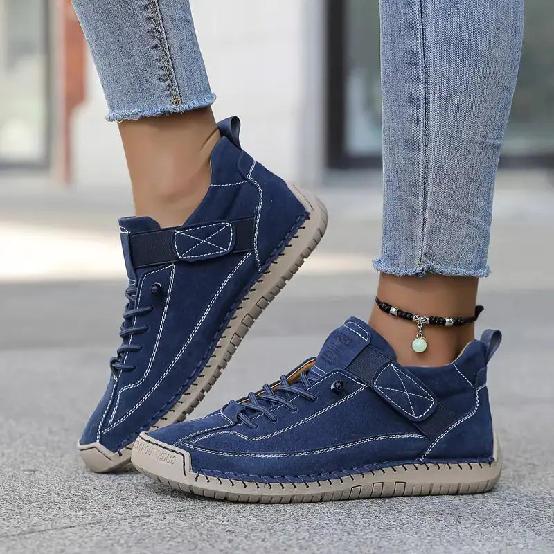 Patricia | Zapatos de Senderismo Confort Beige Alba Madrid