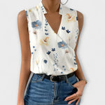 Lucía | Blusa de verano suave con escote en V Alba Madrid