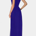Nadia Mono Elegante sin Mangas con Transparencia Frontal Alba Madrid
