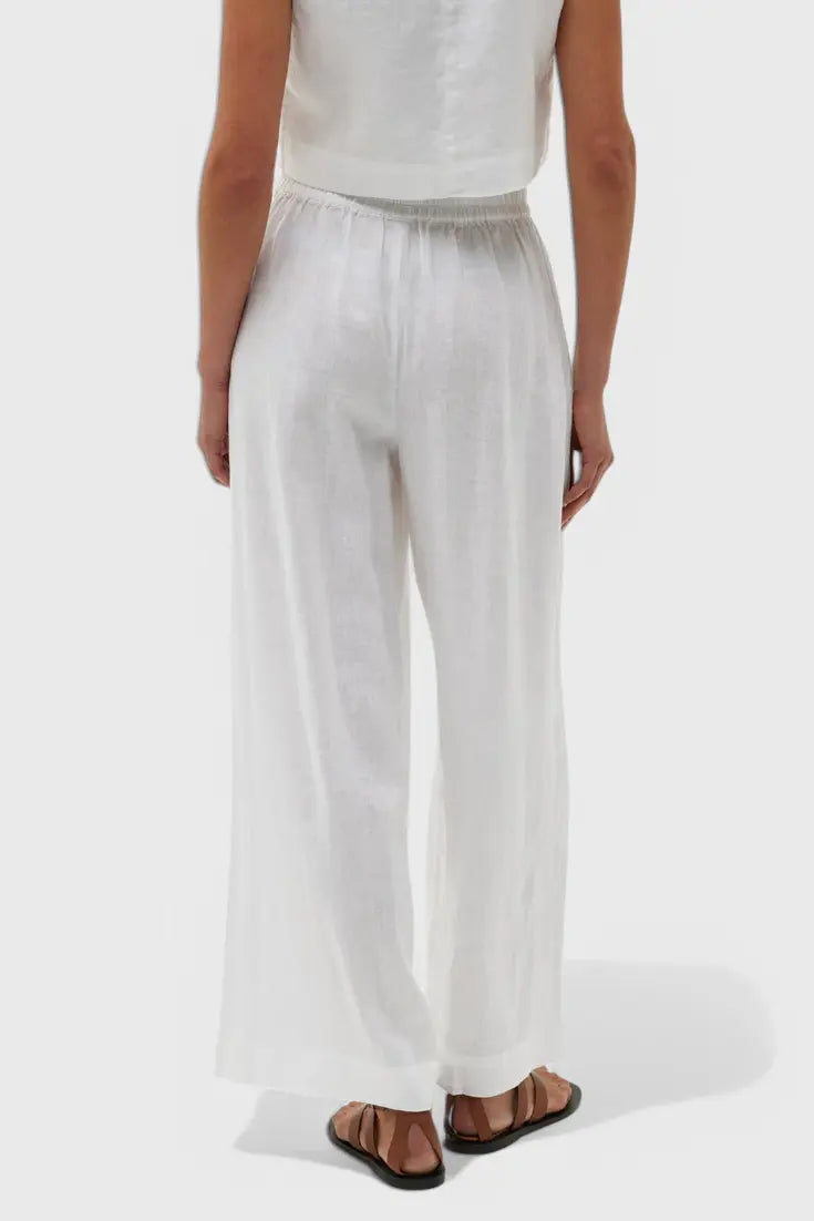 Avelina Conjunto Minimalista en Algodón y Lino Ligero Alba Madrid