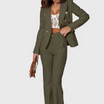 Rosalinda | Conjunto de Blazer y Pantalones Elegante Alba Madrid