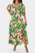 Elena - Vestido Largo Floral con Escote Cruzado Alba Madrid