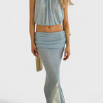 Zhenya Conjunto Halter de Dos Piezas Alba Madrid