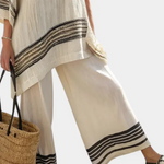 Noémia - Conjunto Elegante de Lino y Bambú Alba Madrid