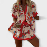 Beatriz - Conjunto de Playa Estampado de Langostas Alba Madrid