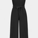 Patrizia Mono Palazzo Plisado con Cuello Halter Alba Madrid