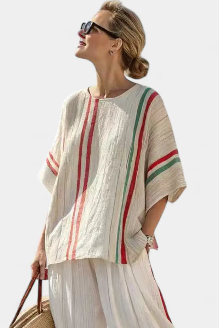 Beatriz - Conjunto Mediterráneo Rayas Alba Madrid