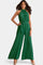 Patrizia Mono Palazzo Plisado con Cuello Halter Alba Madrid