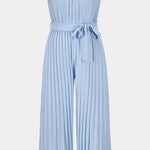 Patrizia Mono Palazzo Plisado con Cuello Halter Alba Madrid