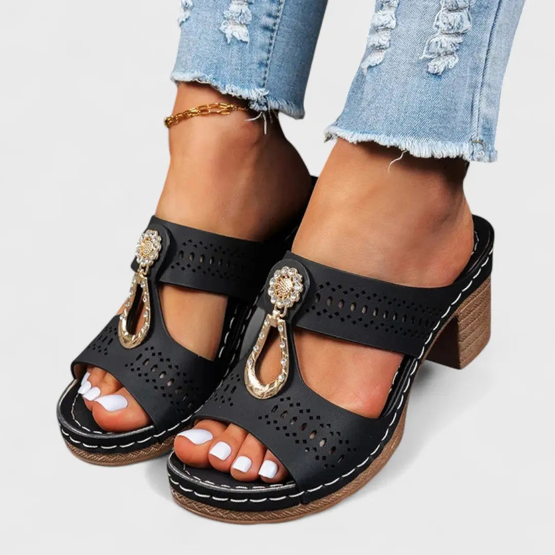 Vlasta - Sandalias Ortopédicas Elegantes y Cómodas Alba Madrid