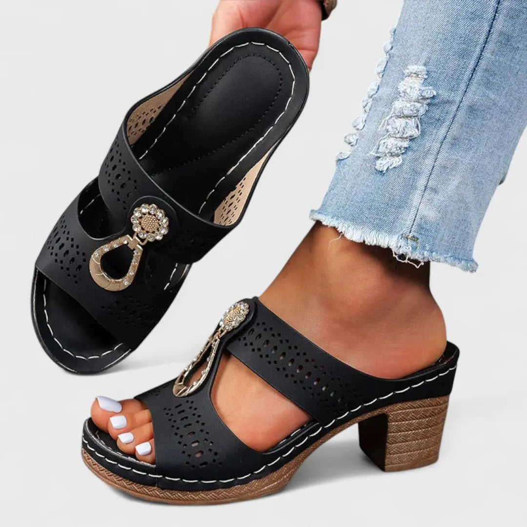 Vlasta - Sandalias Ortopédicas Elegantes y Cómodas Alba Madrid
