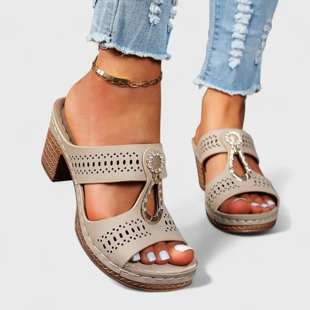 Vlasta - Sandalias Ortopédicas Elegantes y Cómodas Alba Madrid
