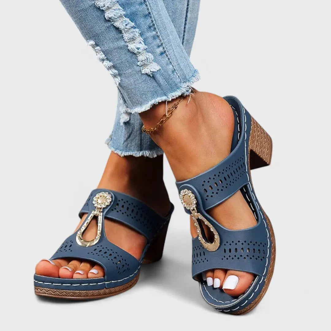 Vlasta - Sandalias Ortopédicas Elegantes y Cómodas Alba Madrid