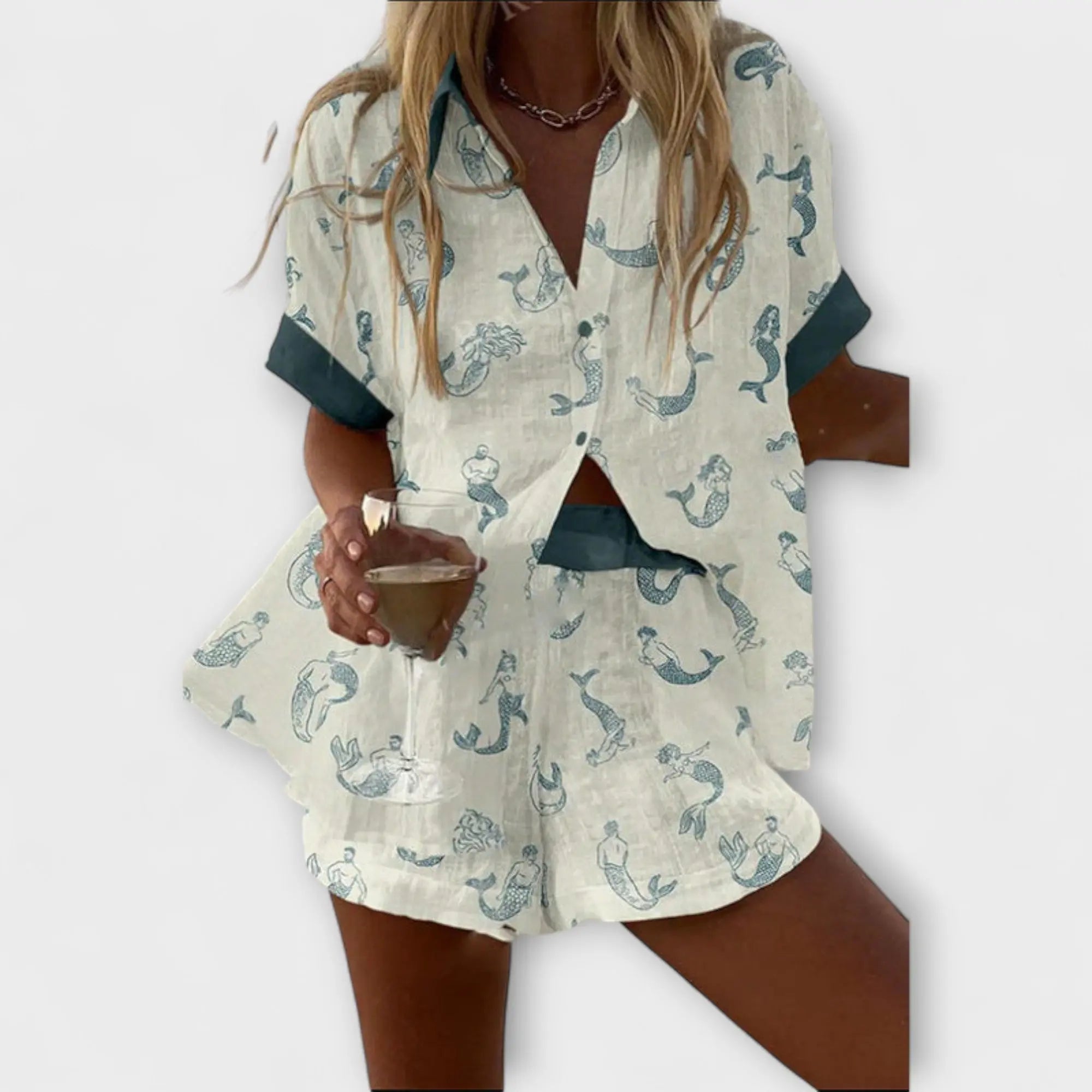 Camila - Conjunto Estampa Sirena Alba Madrid