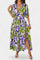 Elena - Vestido Largo Floral con Escote Cruzado Alba Madrid