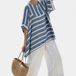 Constança - Conjunto de Lino Mediterráneo Alba Madrid