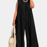 Airla Mono Oversize sin Mangas de Pierna Ancha Alba Madrid