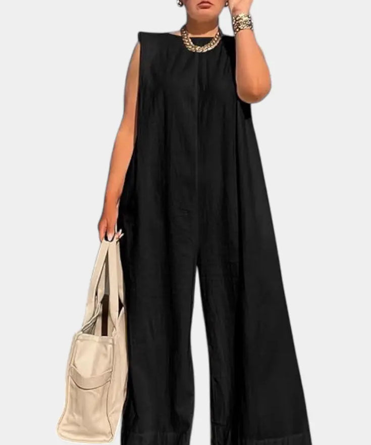 Airla Mono Oversize sin Mangas de Pierna Ancha Alba Madrid