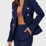 Rosalinda | Conjunto de Blazer y Pantalones Elegante Alba Madrid