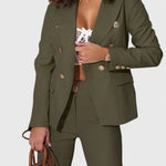 Rosalinda | Conjunto de Blazer y Pantalones Elegante Alba Madrid