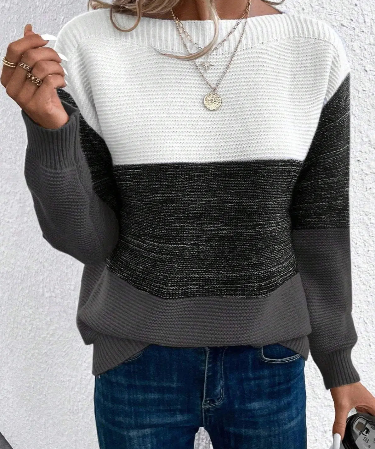 Soria Jersey de Mezcla de Lana con Toque Suave Alba Madrid