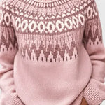 Lucia Jersey Acogedor de Fair Isle Alba Madrid