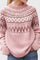 Lucia Jersey Acogedor de Fair Isle Alba Madrid