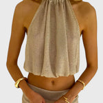 Zhenya Conjunto Halter de Dos Piezas Alba Madrid