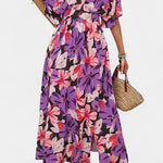 Elena - Vestido Largo Floral con Escote Cruzado Alba Madrid