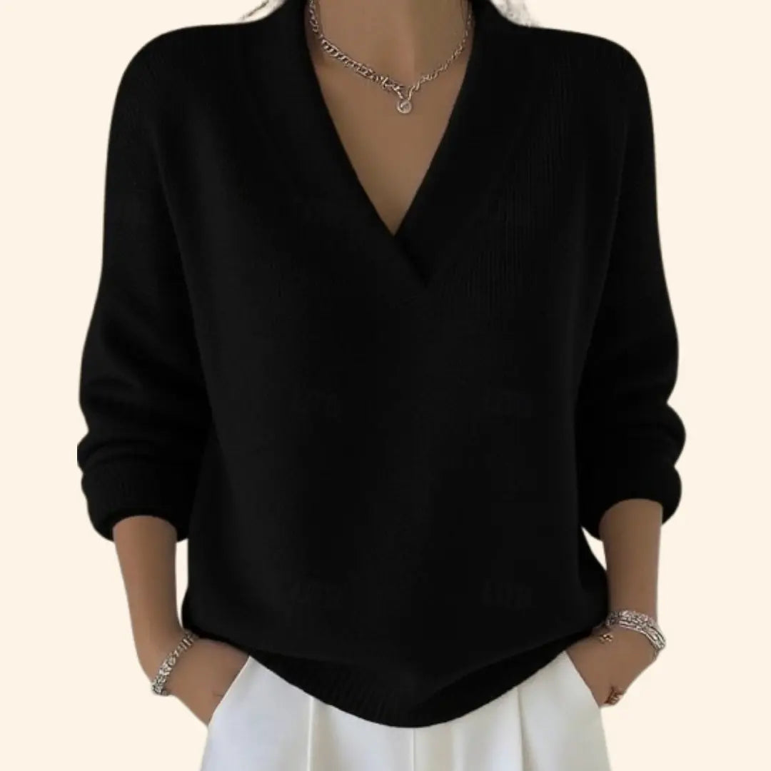 Noor Jersey con Cuello en V Alba Madrid