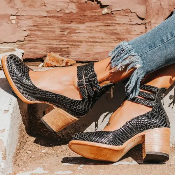 Sandalias de tacón Rihane - ELORA™ Alba Madrid