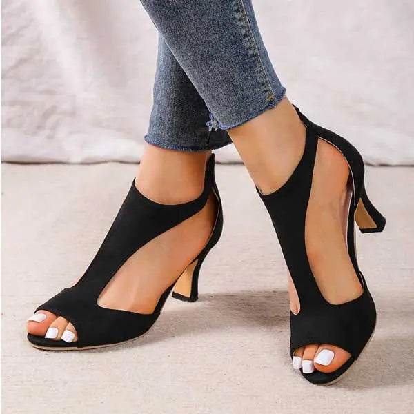 Sandalias ortopédicas con tacón - ELORA™ Alba Madrid