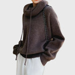 Brenda | Suéter de Cuello Alto con Cordón Alba Madrid