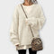 Lili - Suéter oversized con motivo de trenzas Alba Madrid