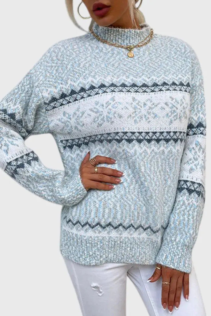 Emma Jersey de Nieve Elegante Alba Madrid