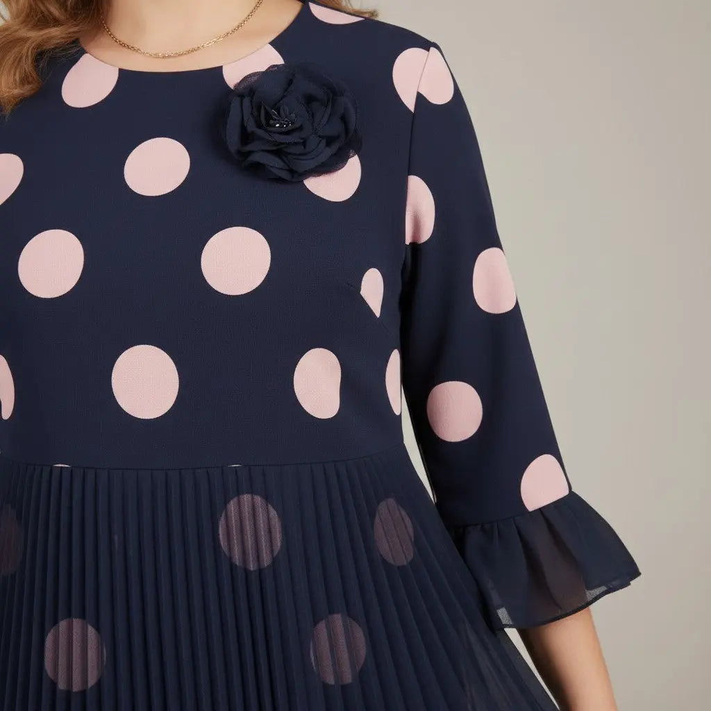 Carla - Elegante y Cómodo Vestido Midi Alba Madrid