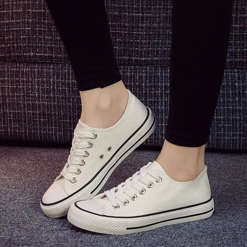 Imogen Zapatos De Lona Clásicos Confort Vintage Moderno Alba Madrid