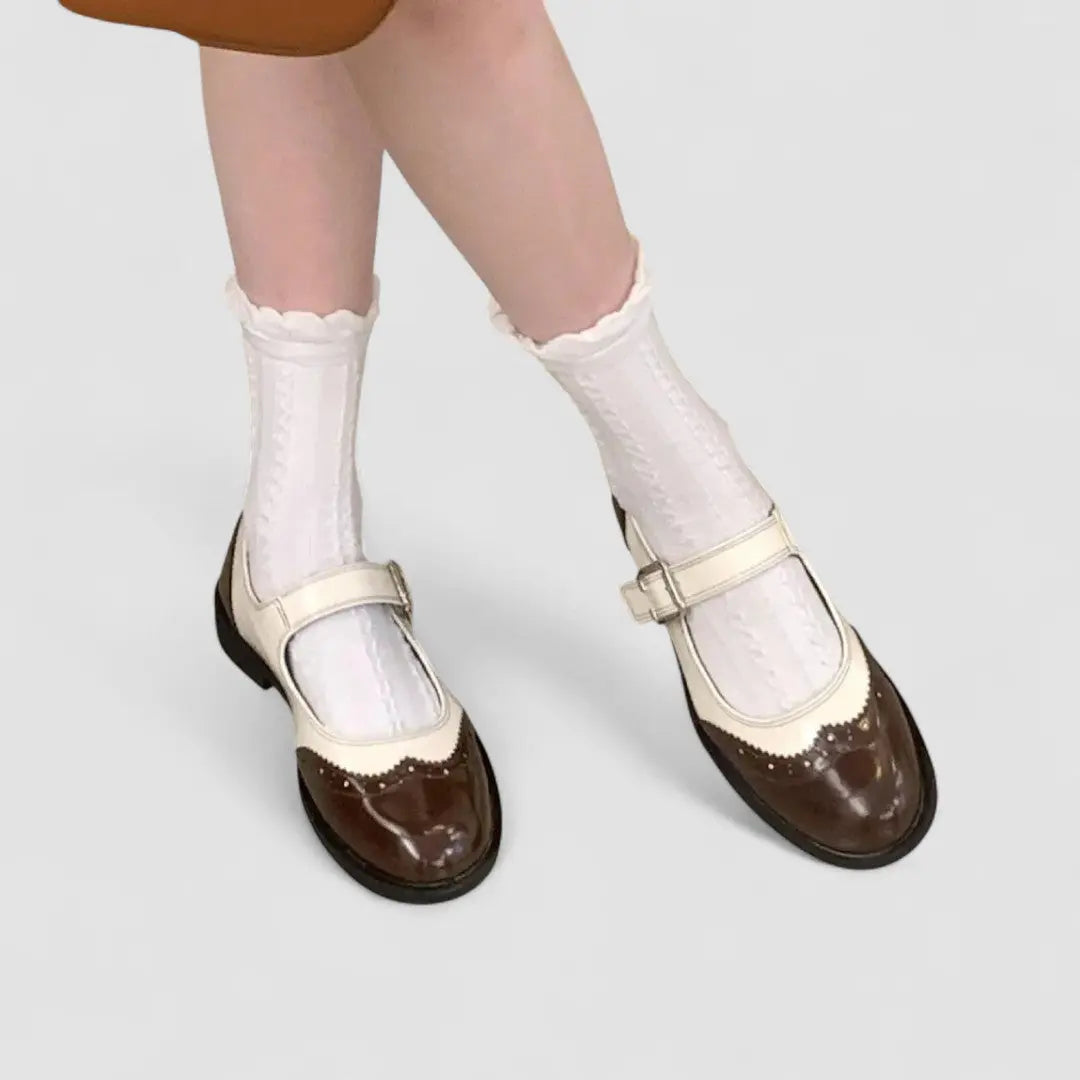 Laura - Zapatos ortopédicos estilo Mary Jane Alba Madrid