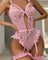 Rosa - Body Sexy con Detalles de Encaje Alba Madrid