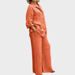 Lara | Conjunto De Camisa Y Pantalón Alba Madrid
