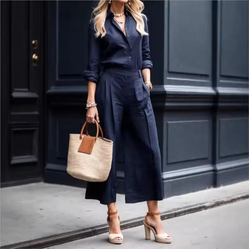 Carmen | Conjunto holgado con pantalones Alba Madrid