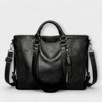 Morta™ - Gran bolsa de cuero Alba Madrid