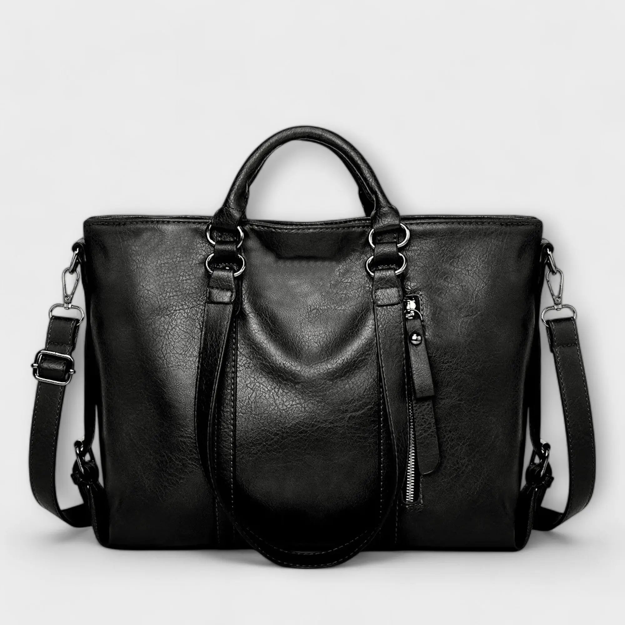 Morta™ - Gran bolsa de cuero Alba Madrid