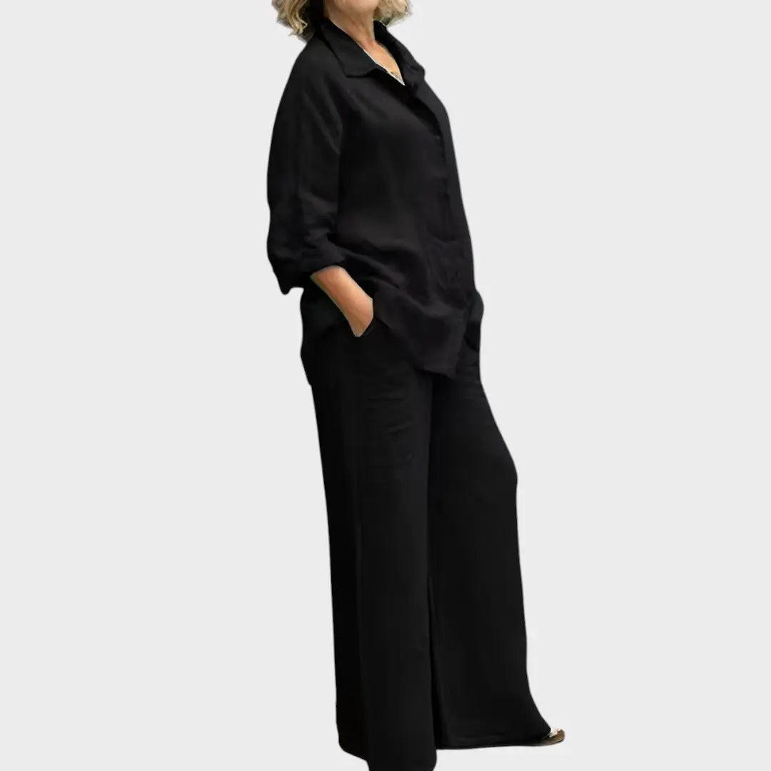 Lara | Conjunto De Camisa Y Pantalón Alba Madrid