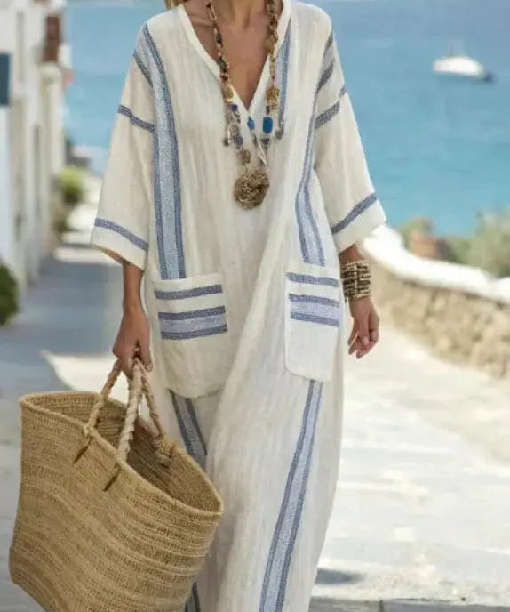 Carmen | Vestido Maxi de Verano Alba Madrid
