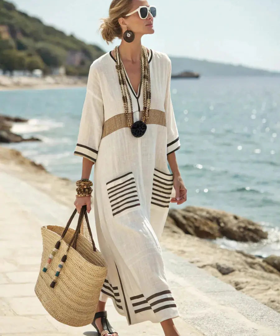 Carmen | Vestido Maxi de Verano Alba Madrid
