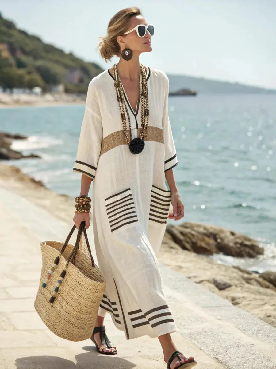 Carmen | Vestido Maxi de Verano Alba Madrid